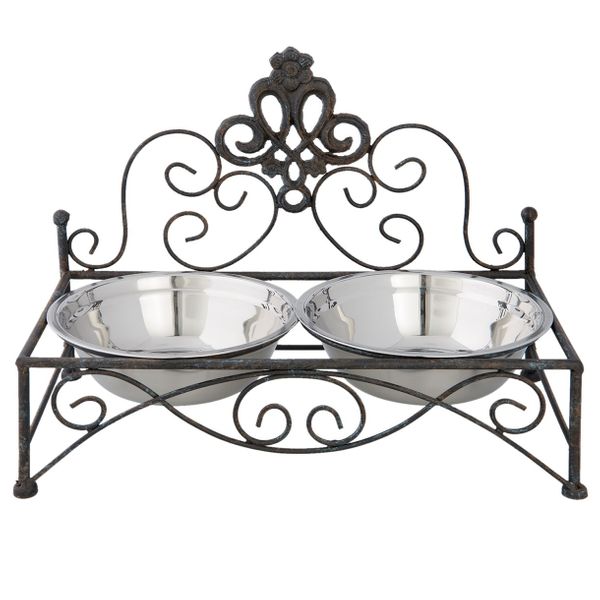

Миска для животных Сlayre&Eef 35*19*27 см/ 2*0,5 л