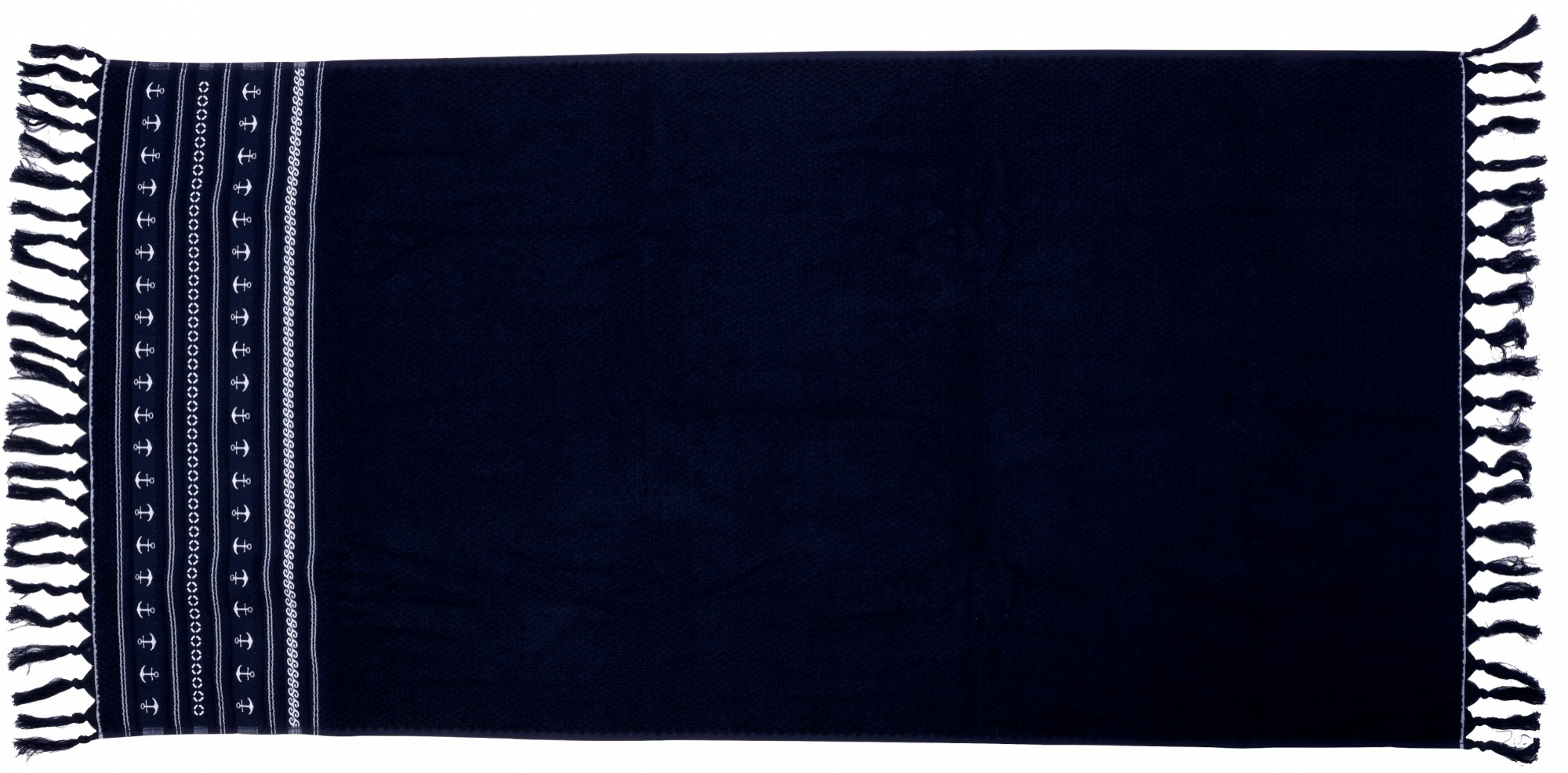 

Полотенце пляжное Marine Business Santorini Anchors 180х100 см Blue
