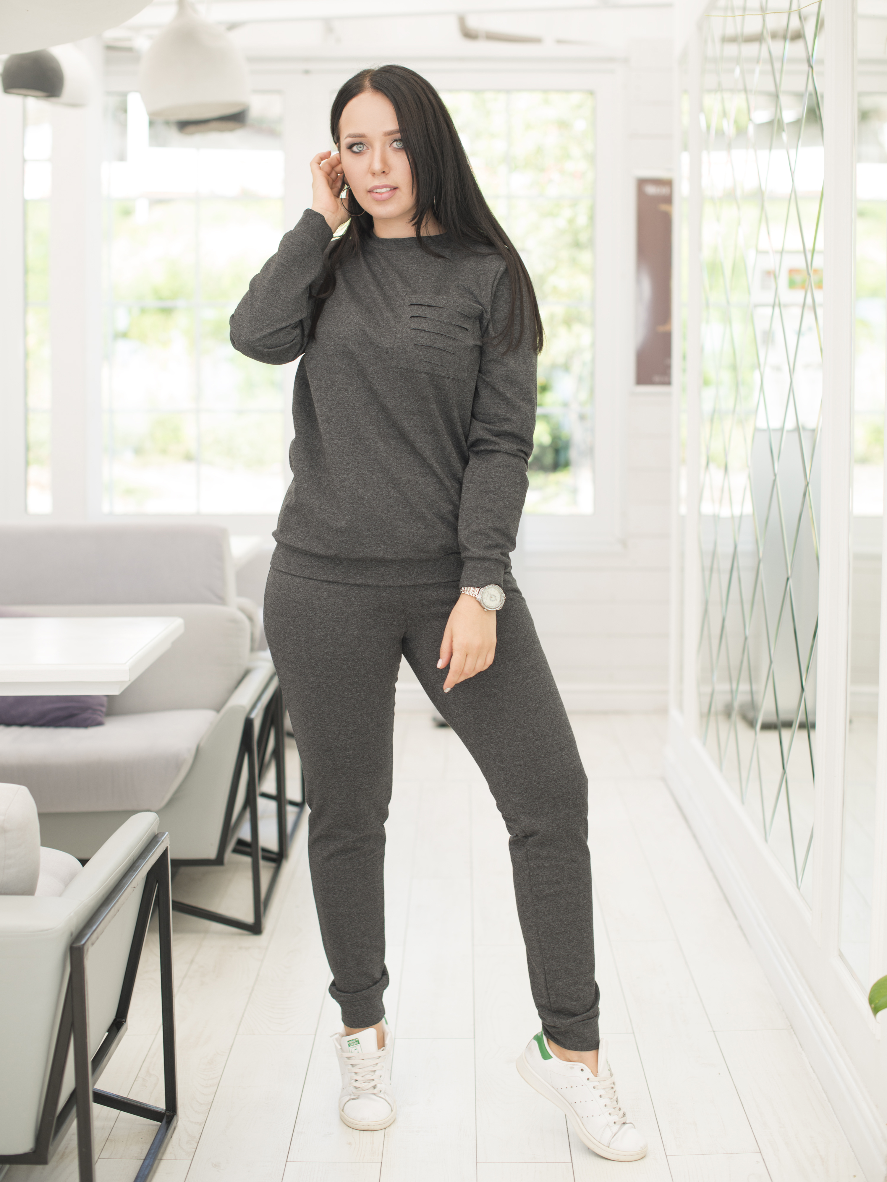 

Спортивный костюм ELFBERG 5143 - Серый, Спортивный костюм ELFBERG 5143 50-52 Серый