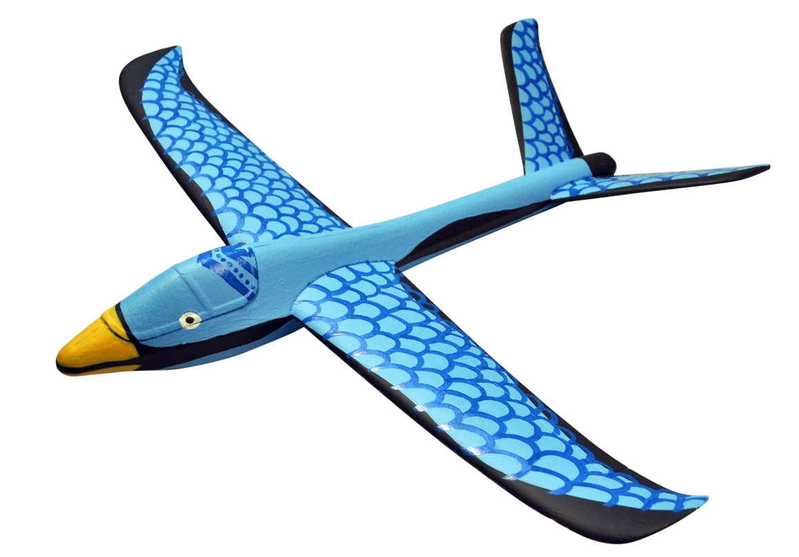 

Планер метальний J-Color Eagle 600мм c комплектом фарб