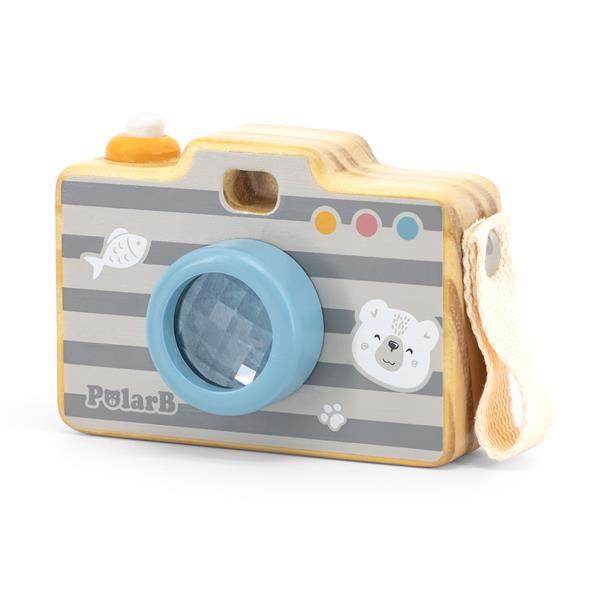 

Дерев'яна іграшка Viga Toys PolarB Фотоапарат із калейдоскопом (44034)