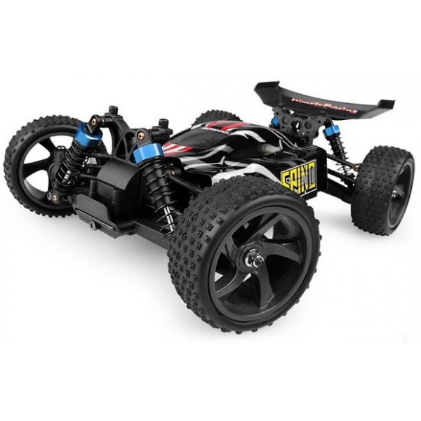 

Радіокерована модель Баггі 1:18 Himoto Spino E18XB Brushed (чорний)