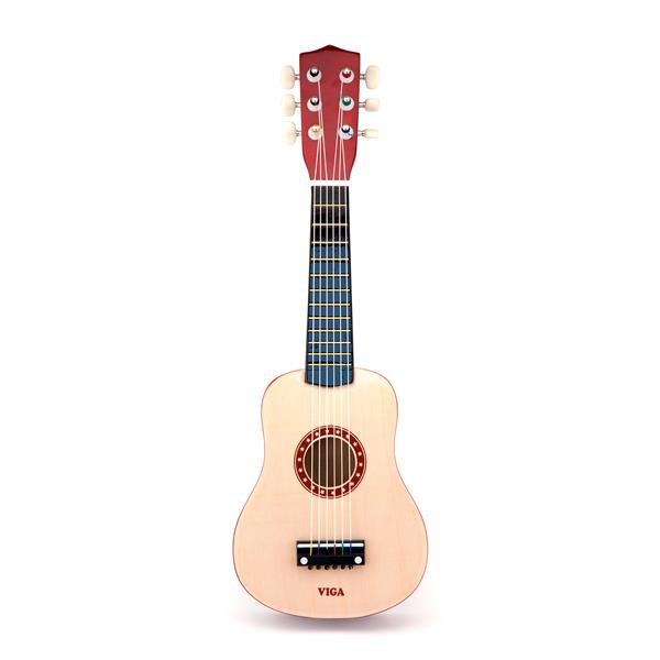 

Музична іграшка Viga Toys Гітара, бежевий (50692)