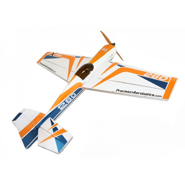 

Літак радіокерований Precision Aerobatics Extra 260 1219мм KIT (жовтий)