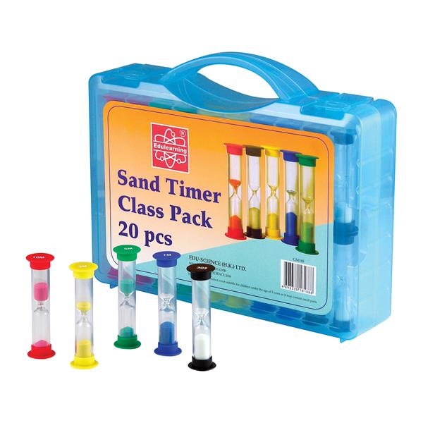 

Набір піскових годинників Edu-Toys на клас, 20 шт. (GM188)