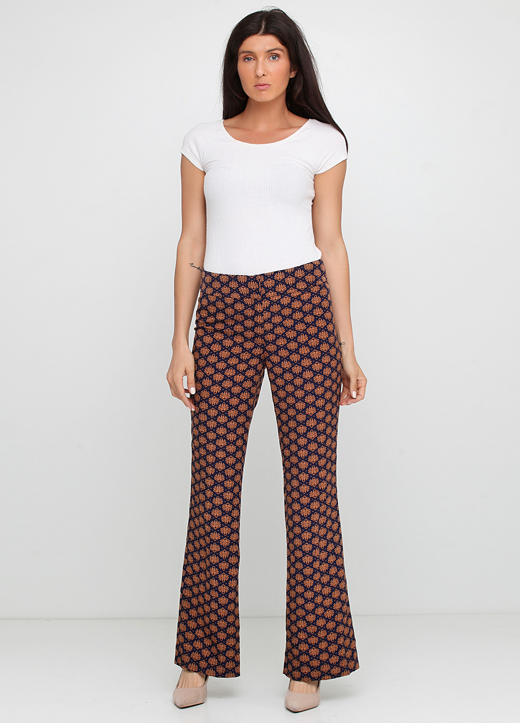 

Брюки H&M  Коричневый 24-2812_коричн._04, Брюки H&M 36 Коричневый 24-2812_коричн._04