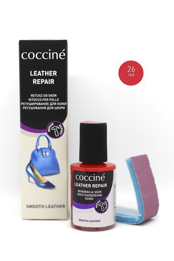 

Корректор-реставратор для кожи Coccine LEATHER RAPAIR Красный 10мл 55/411/10/26