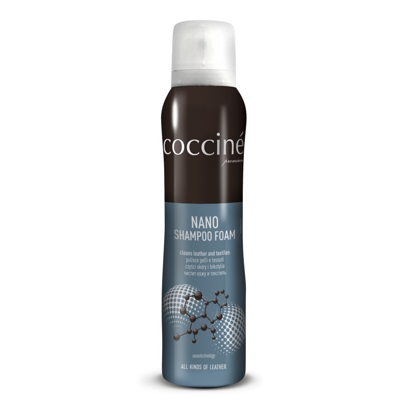 

Шампунь для очистки кожи, замши и текстиля Coccine NANO SHAMPOO 150 мл 55/547/150