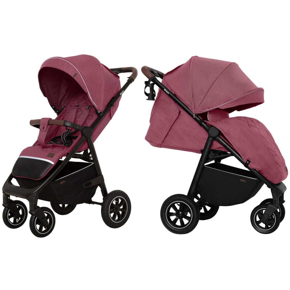 

Коляска прогулянкова CARRELLO Bravo + дощовик L (CRL-5512(L)Chili Red)
