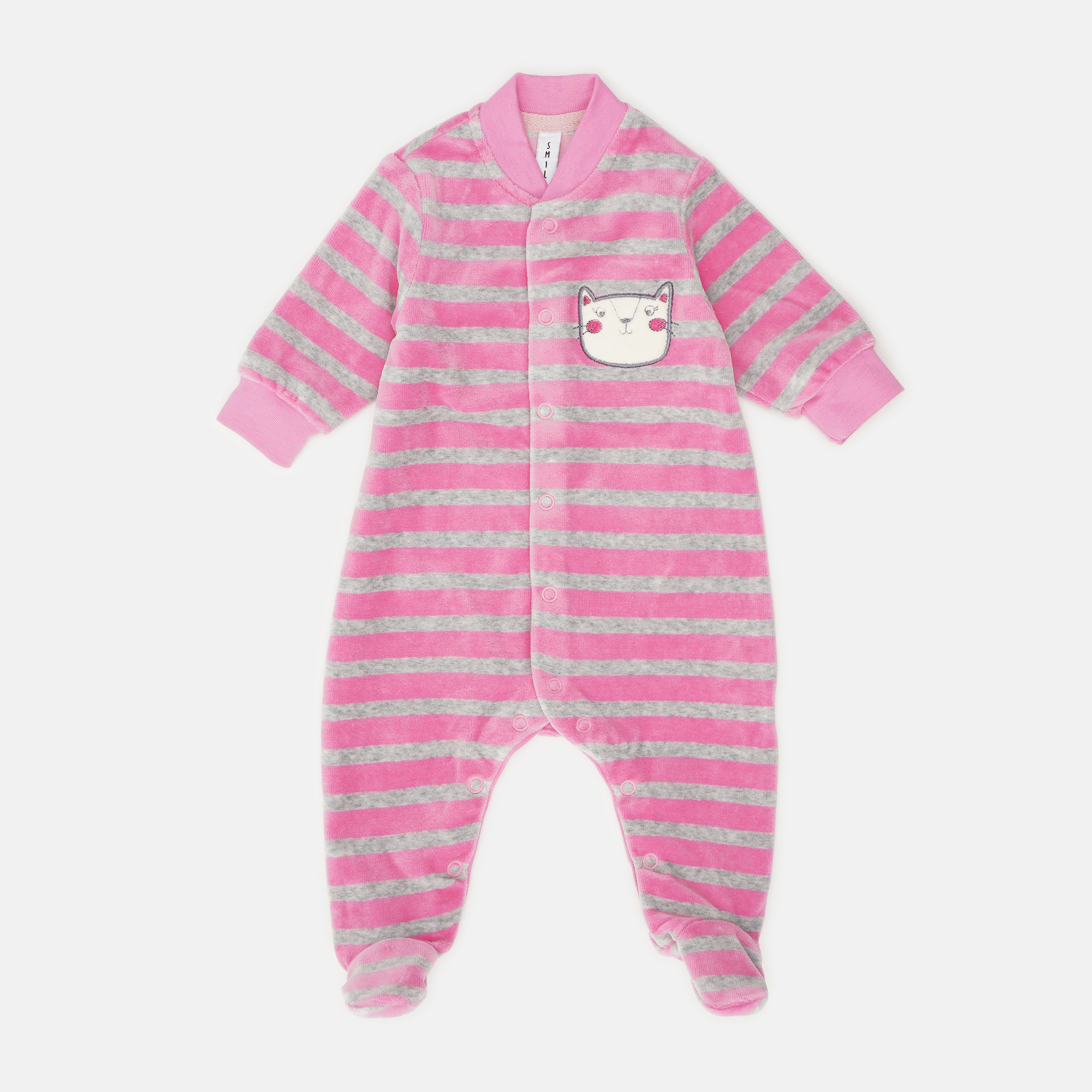 

Человечек Smil Little Sweetie 122066 80 см Серый с розовым (4824039207690)
