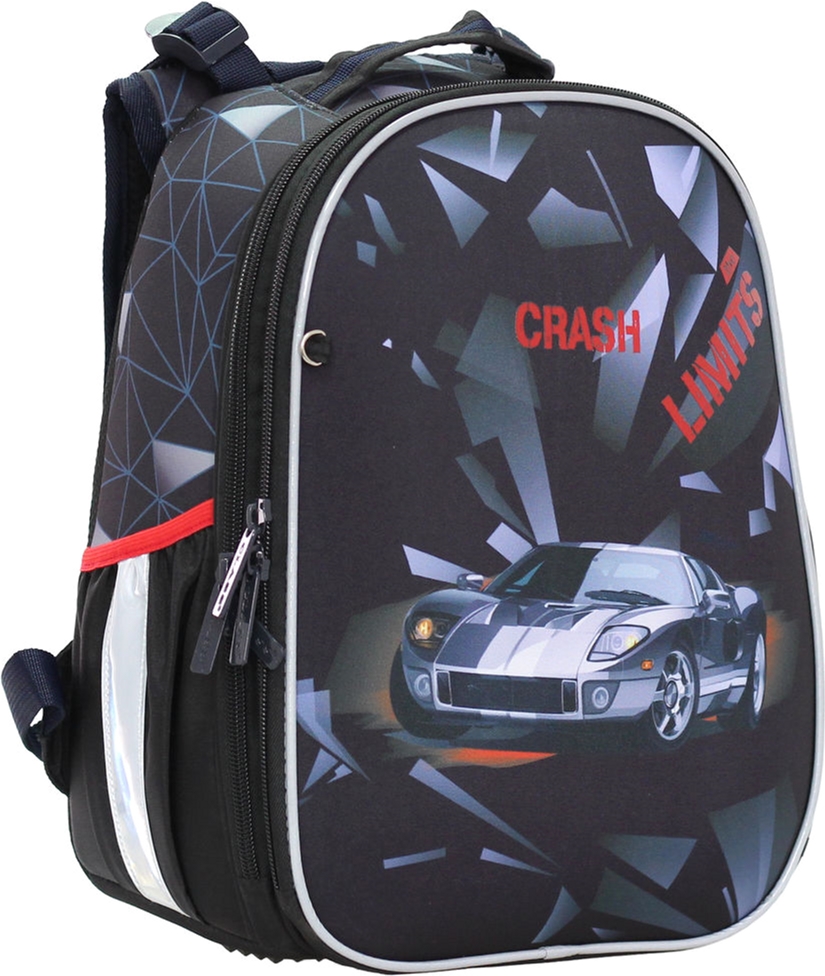 

Рюкзак школьный каркасный CLASS мини Crash Car 2109С 35*27*16 см