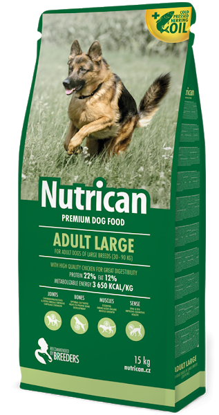 

Nutrican ADULT LARGE корм для взрослых собак крупных пород 15 кг