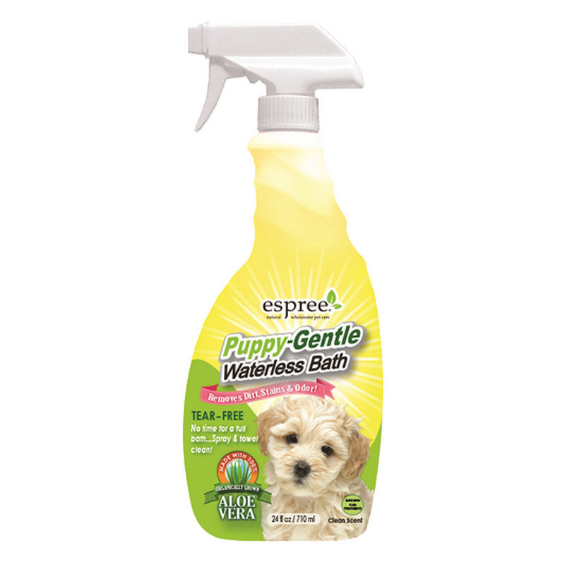 

ESPREE Puppy-Gentle Waterless Bath - Спрей для экспресс-чистки чувствительной кожи и шерсти щенков