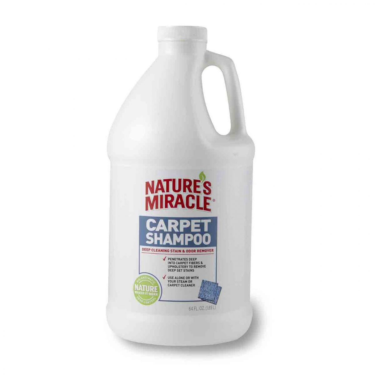 

Моющее средство 8 in 1 Advanced Deep Cleaning Carpet Shampoo для котовров и мягкой мебели, 1.89 л