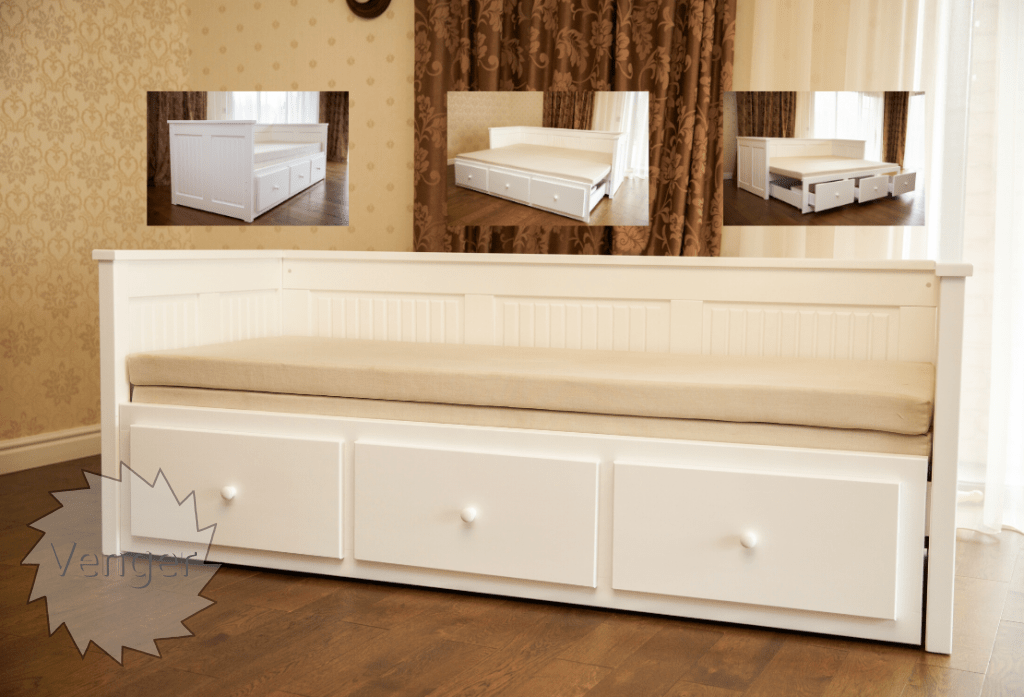 

Ліжко-трансформер з масиву дерева та ящиками Venger Герда