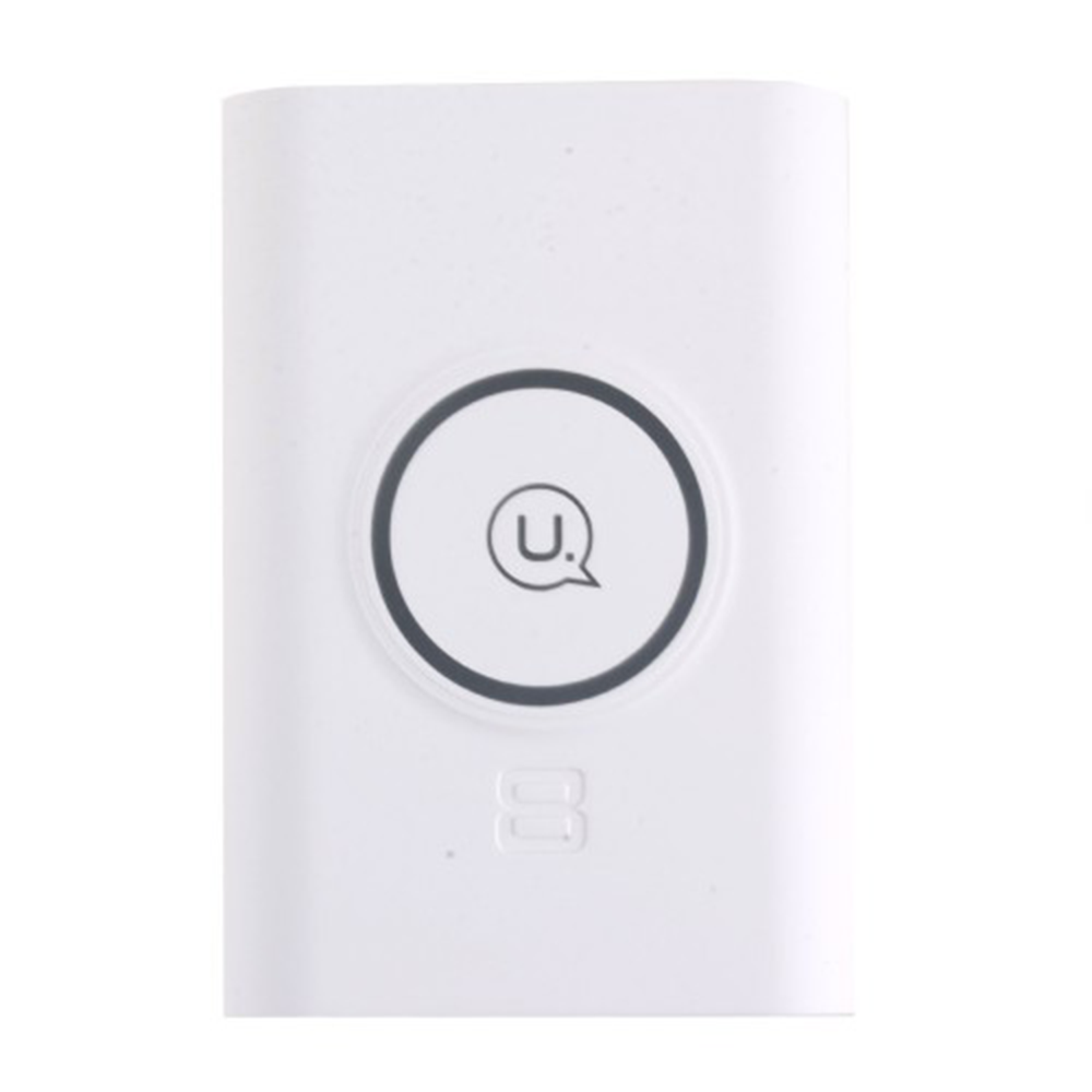 

Повербанк Usams+Wireless Charging Pad US-CD31 Wish Series 8000 mAh Белый