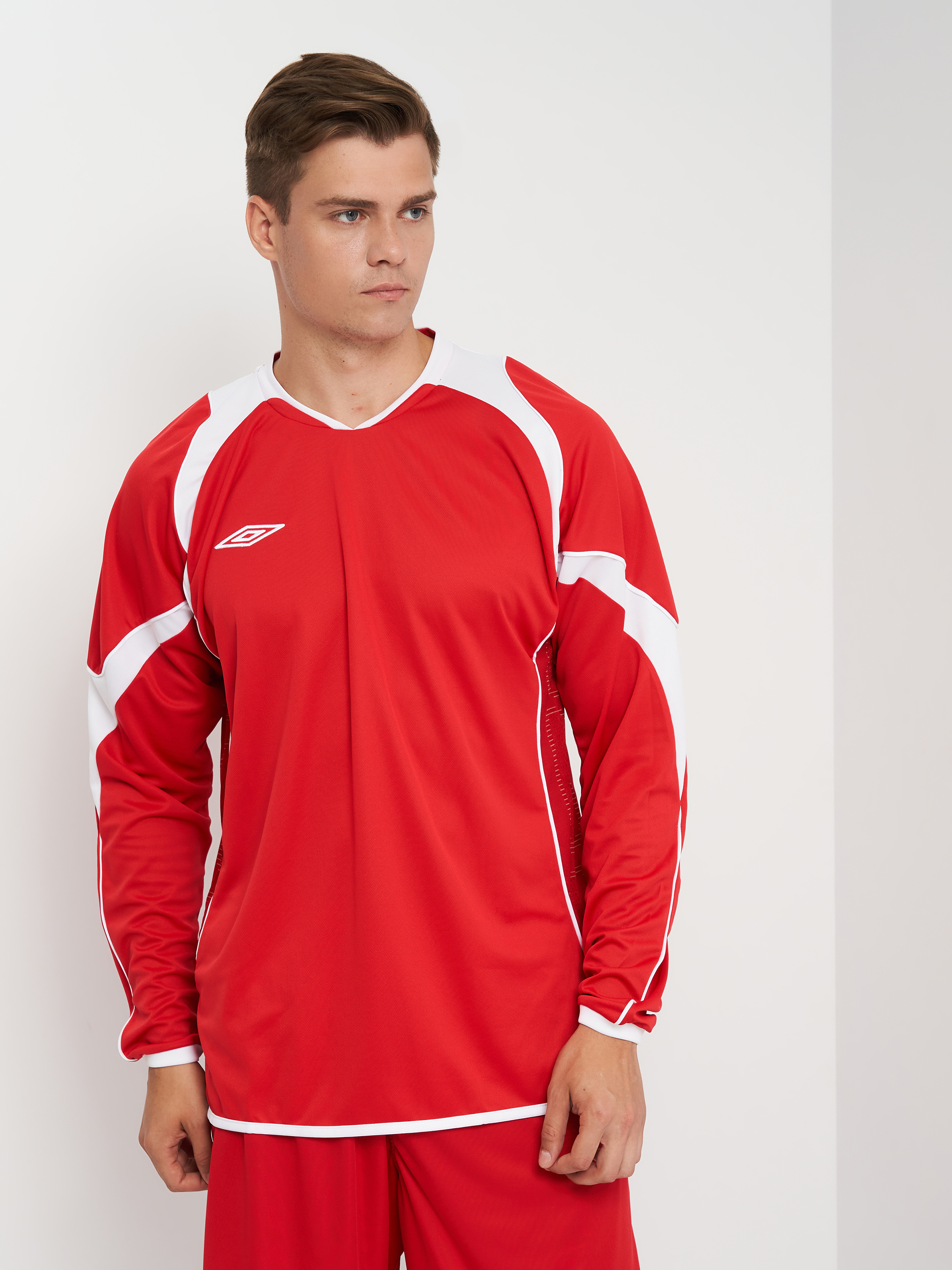 

Спортивный лонгслив Umbro Stamford Jersey S/S U91411U56  Красный, Спортивный лонгслив Umbro Stamford Jersey S/S U91411U56 XL Красный