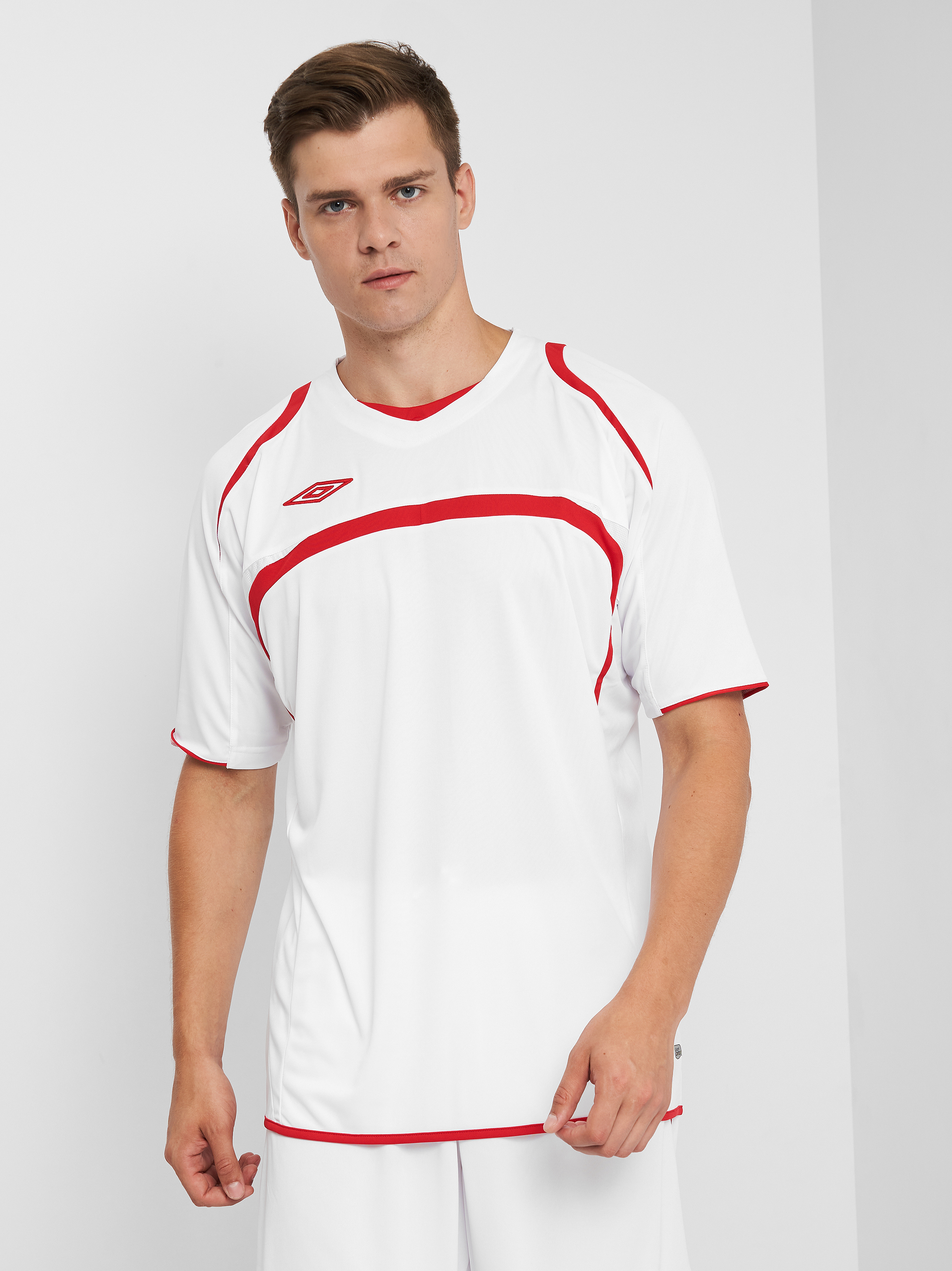 

Футболка Umbro Derbi Jersey S/S U914509CU XL Белая