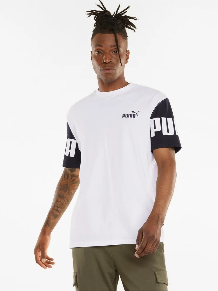 

Футболка Puma Power Colorblock Tee 58942802 XL Puma White