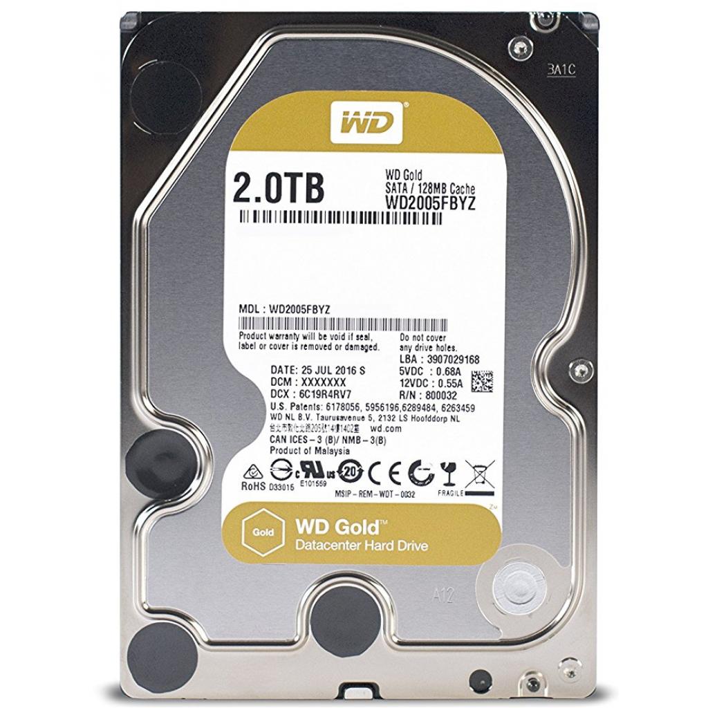 

Жесткий диск 3.5" 2TB WD (WD2005FBYZ)