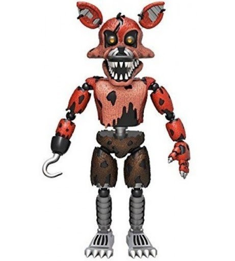 

Игрушка пять ночей с Фредди Аниматроник Кошмарный Фокси Five Nights at Freddys - Nightmare Foxy 15 см