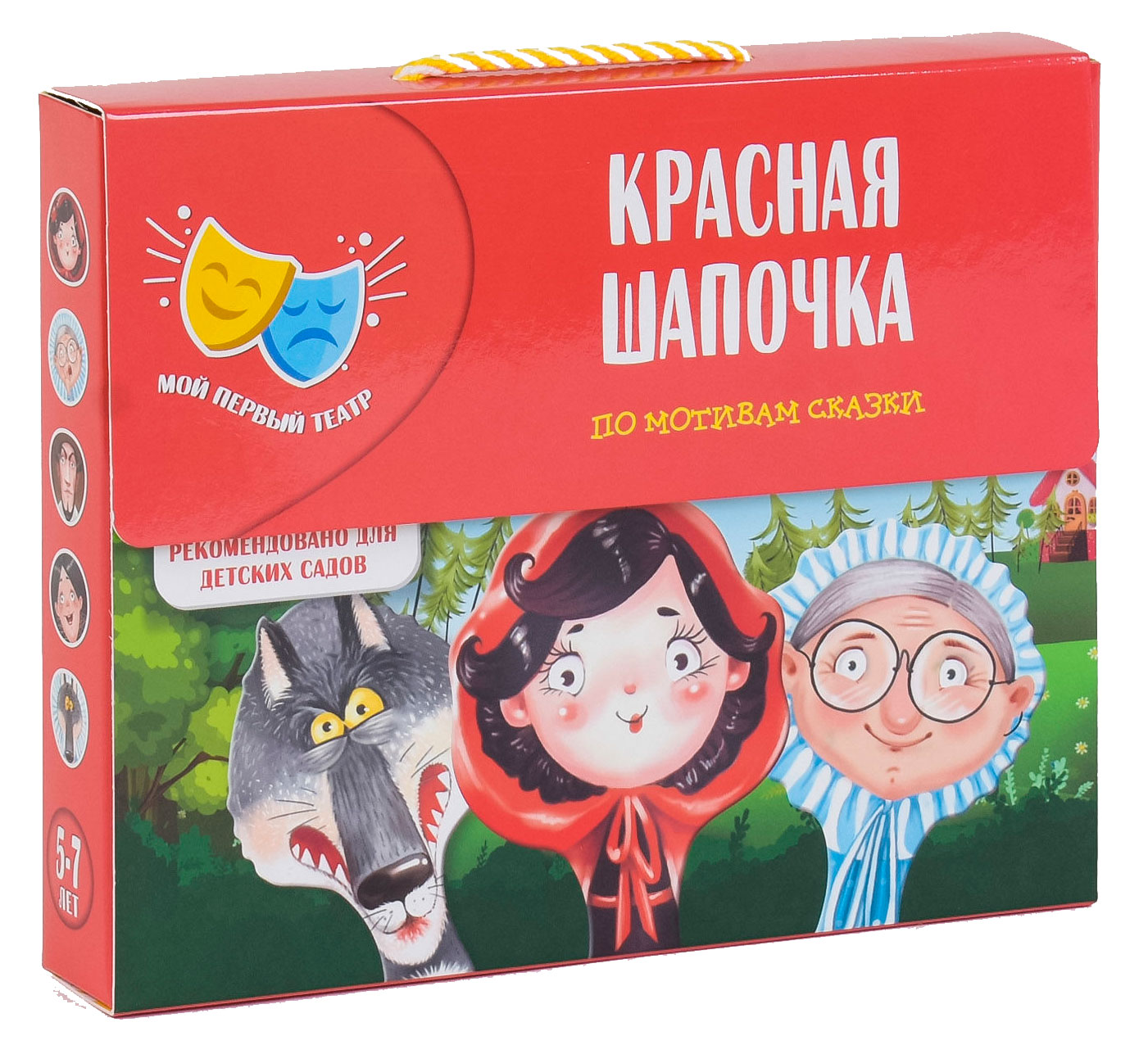 

Мой первый театр Красная шапочка, игра настольная (рус), Vladi Toys (12-71033)