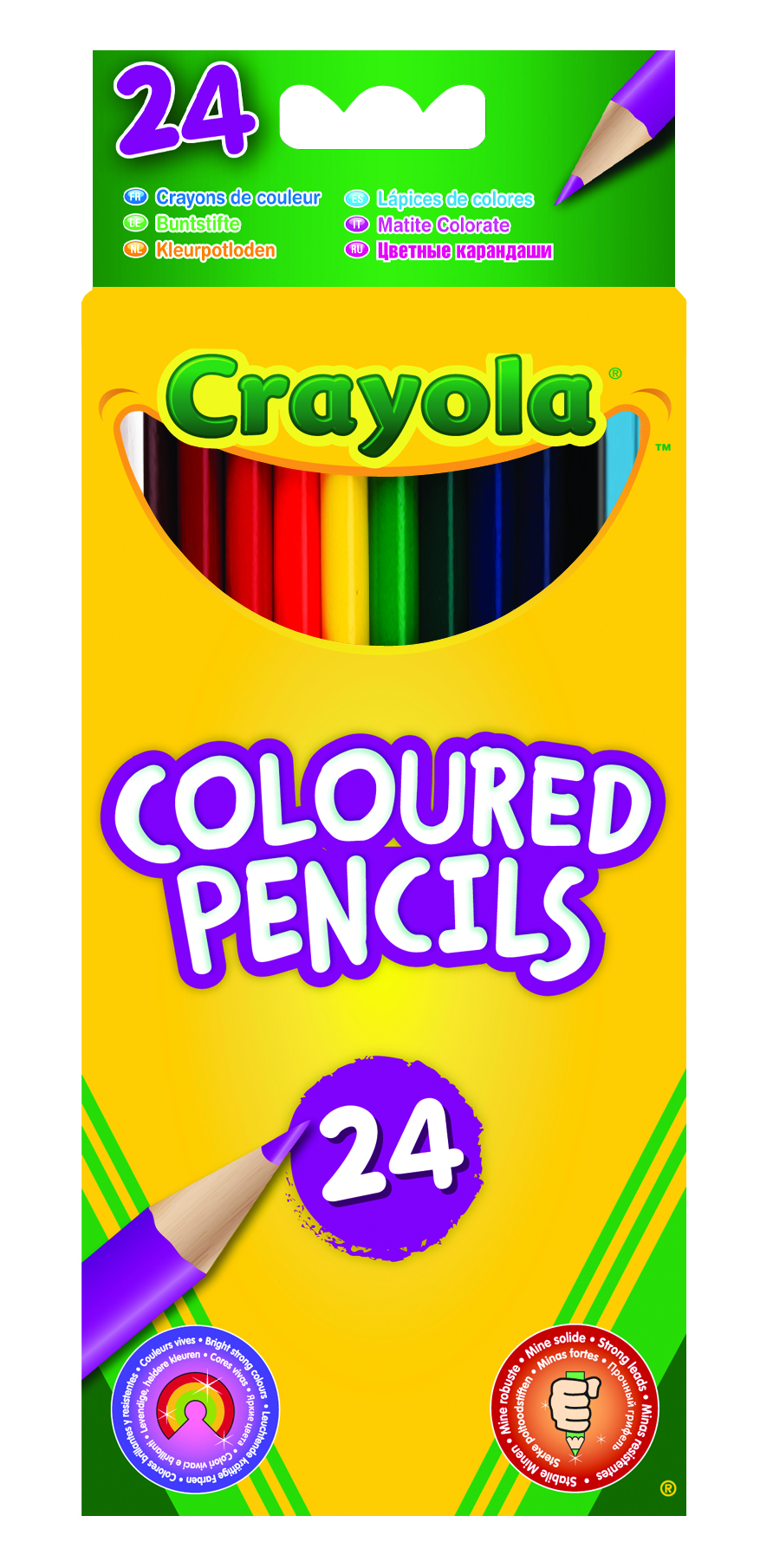 

Цветные карандаши (24 шт), Crayola (12-1155)