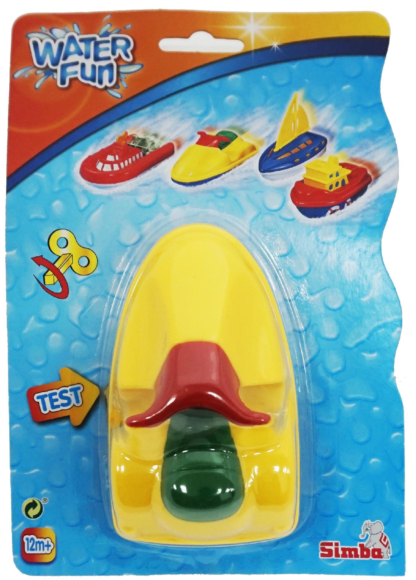 

Гидроцикл, игрушка для ванной, ABC, Жовто-синій (12-35982)