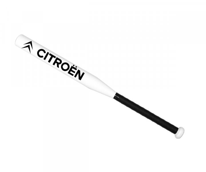 

Бейсбольная бита Avtobita Citroen Белая с черной ручкой + Чехол