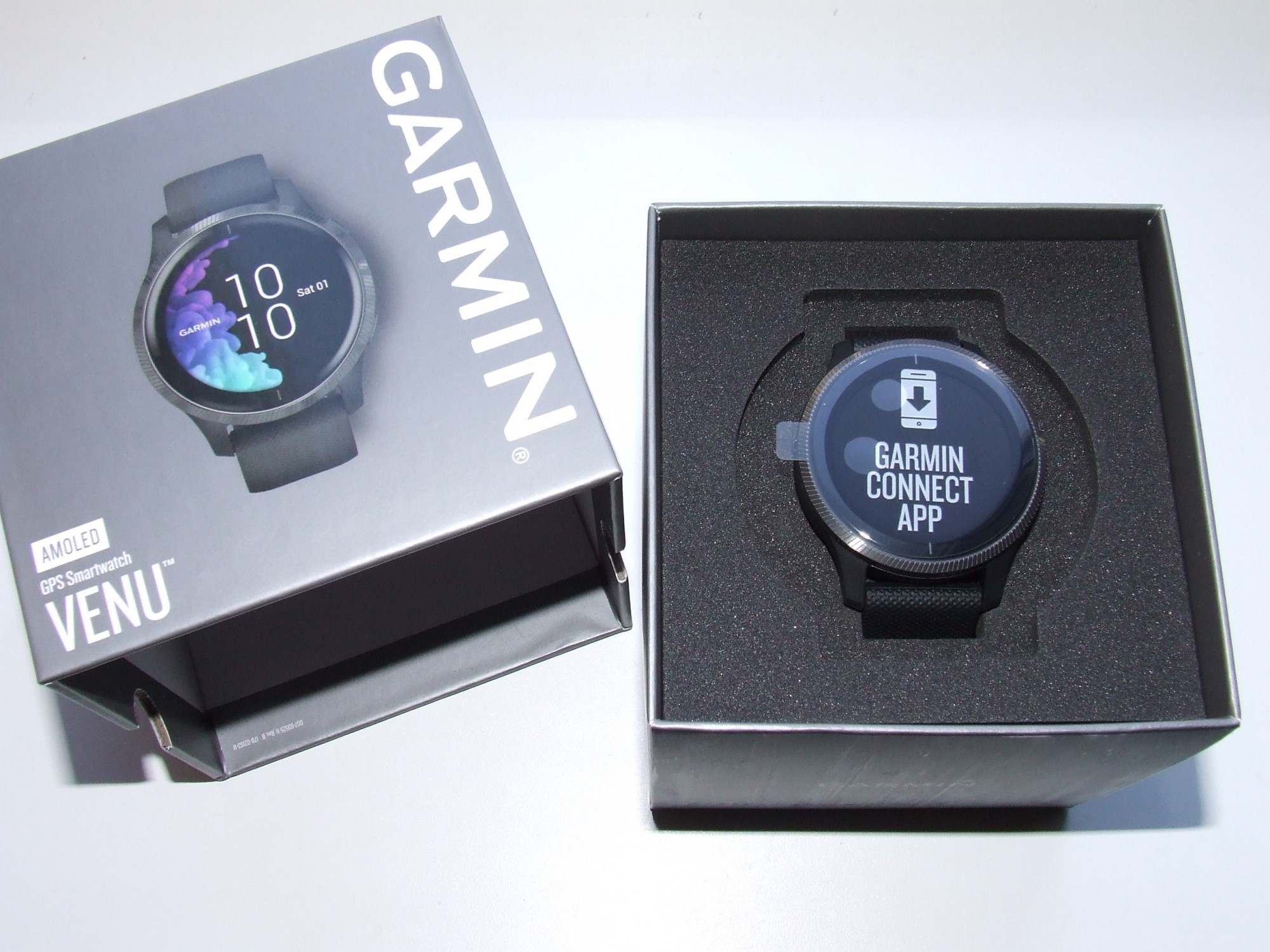 

Спортивные часы Garmin Venu Black/Slate (010-02173-11)