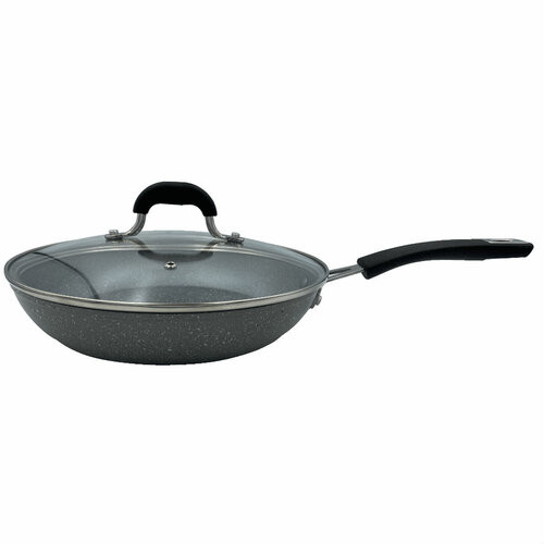 

Сковорода с крышкой Granite 28см GT-2107-28/1 Gusto