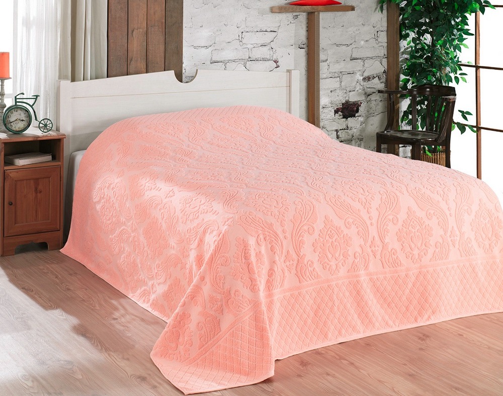 

Простынь махровая Gulcan Somon 160х220