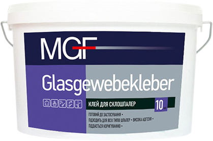 

Клей для стеклообоев MGF Glasgewebekleber М625 10 кг (703188)