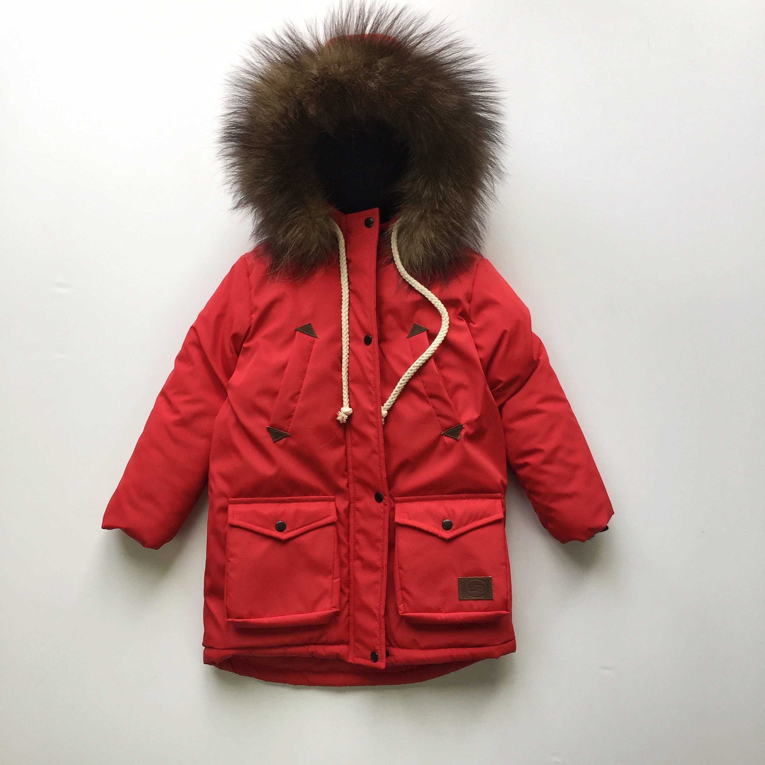 

Куртка Little Bunny парка -20С 134см Красный