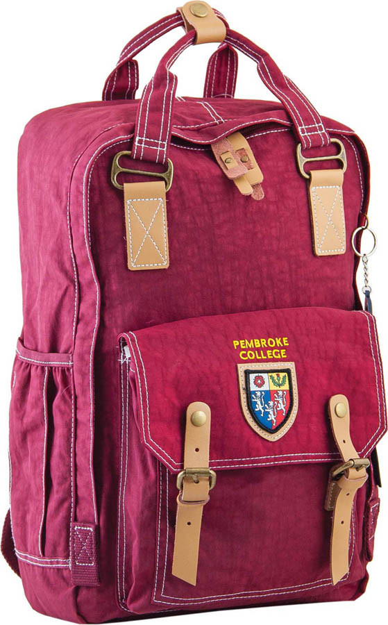 

Рюкзак подростковый YES Oxford 195 бордовый 554020