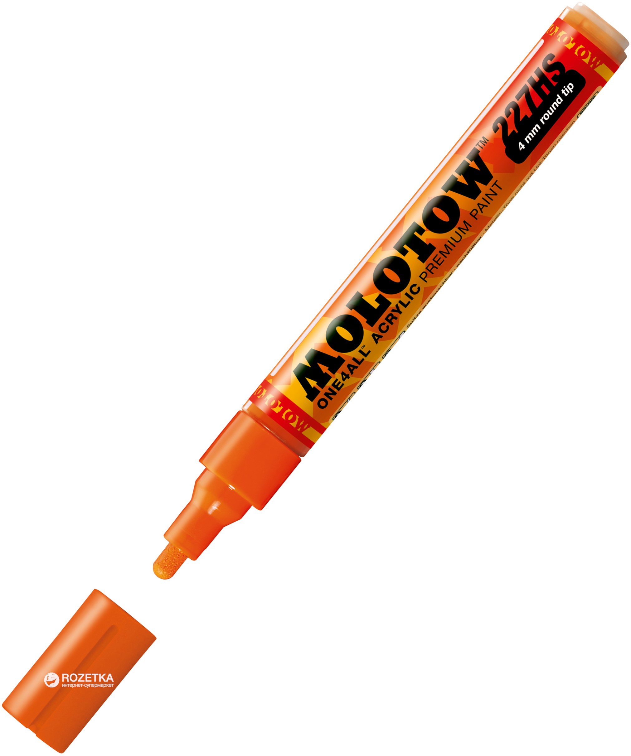 

Маркер акриловый Molotow One4All 227HS 4 мм Оранжевый (MO227203)
