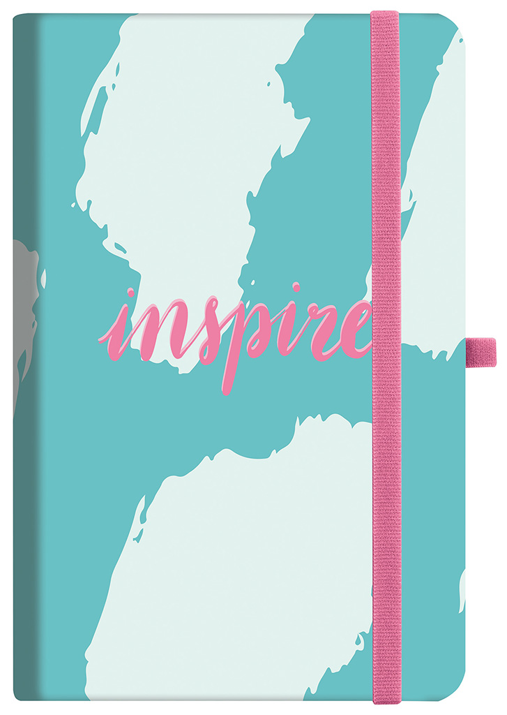 

Деловая записная книга Optima Inspire А5 256 страниц в линейку (O20812-31)