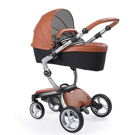 

Коляска Mima Xari camel шасси aluminium strarter pack black white