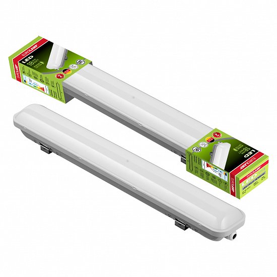 

Светодиодный линейный светильник EUROLAMP LED IP65 18W 5000K (0.6m) (LED-FX(0.6)-18/50(new))