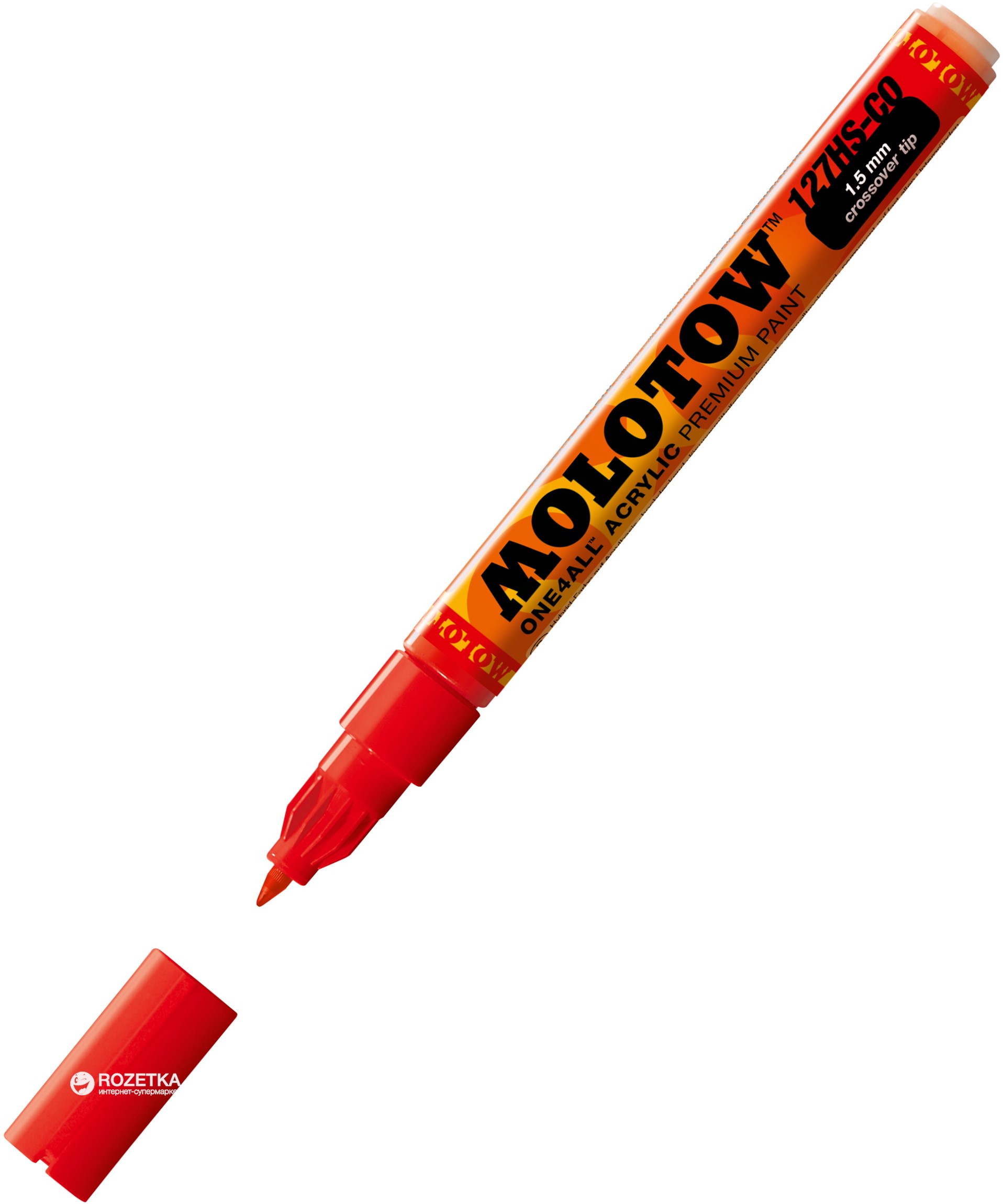 

Маркер акриловый Molotow One4All 127HS-CO 1.5 мм Красный (MO127402)
