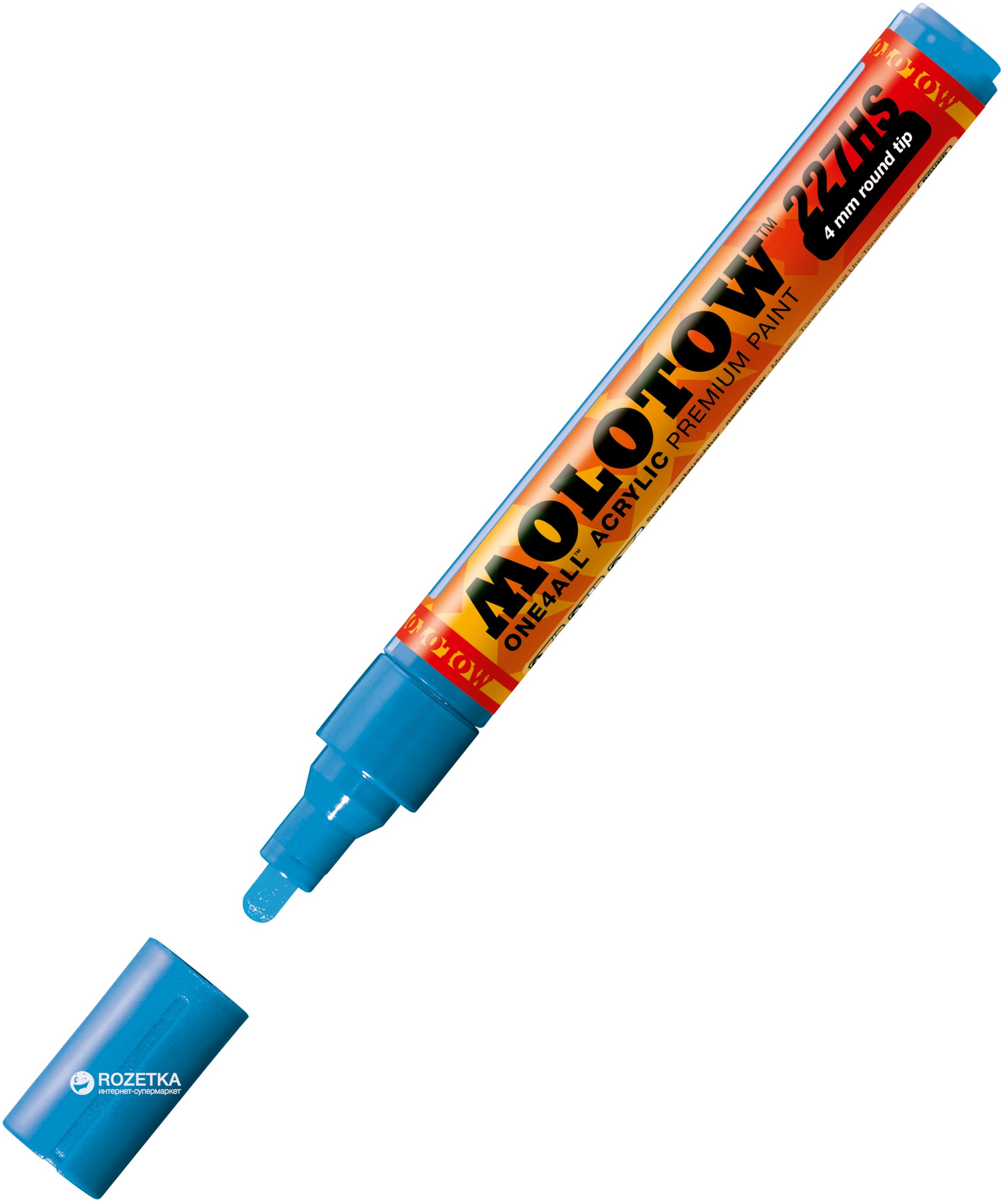 

Маркер акриловый Molotow One4All 227HS 4 мм Синий (MO227236)