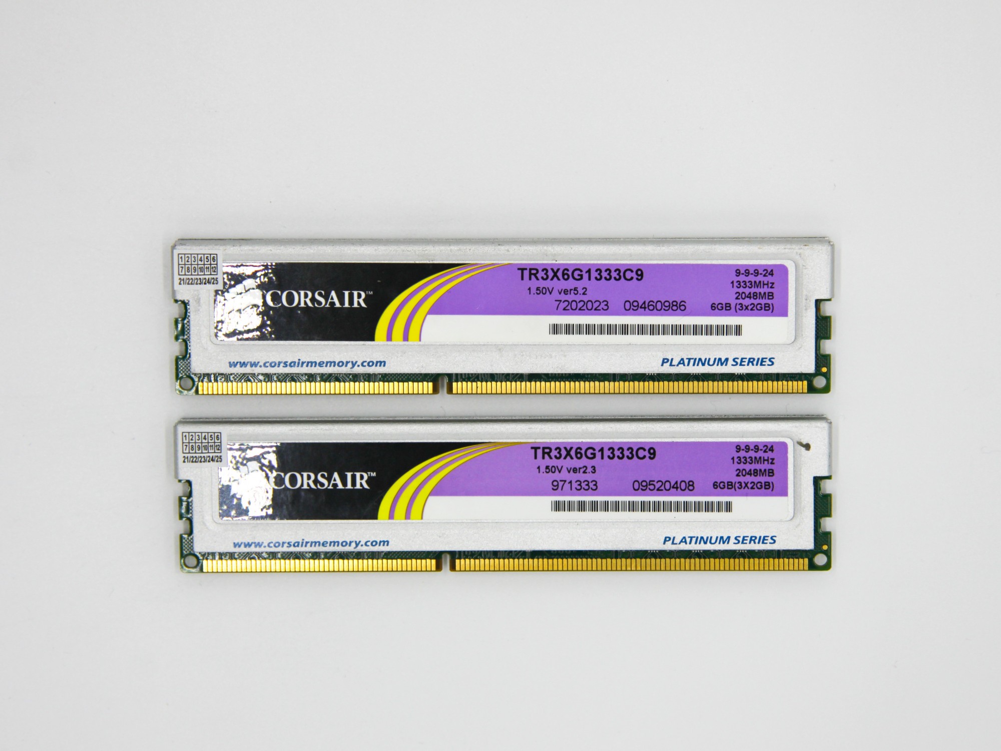 klimaks Begrænse Sociologi Игровая оперативная память Corsair DIMM 4Gb (2*2Gb) DDR3 1333MHz PC3-10600  CL9 (TR3X6G1333C9) Б/у – отзывы покупателей | ROZETKA