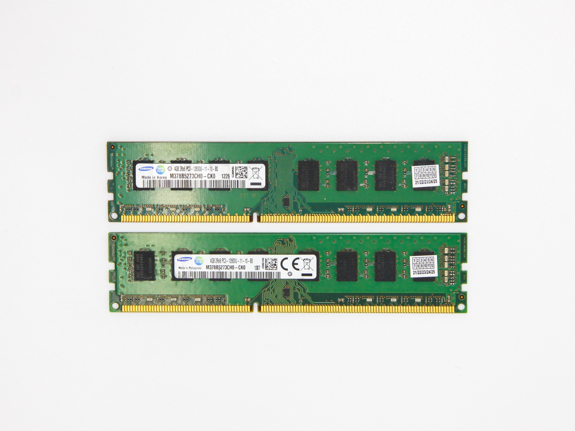 Оперативная память Samsung DIMM 8Gb (2*4Gb) DDR3-1600MHz PC3-12800 CL11 ...