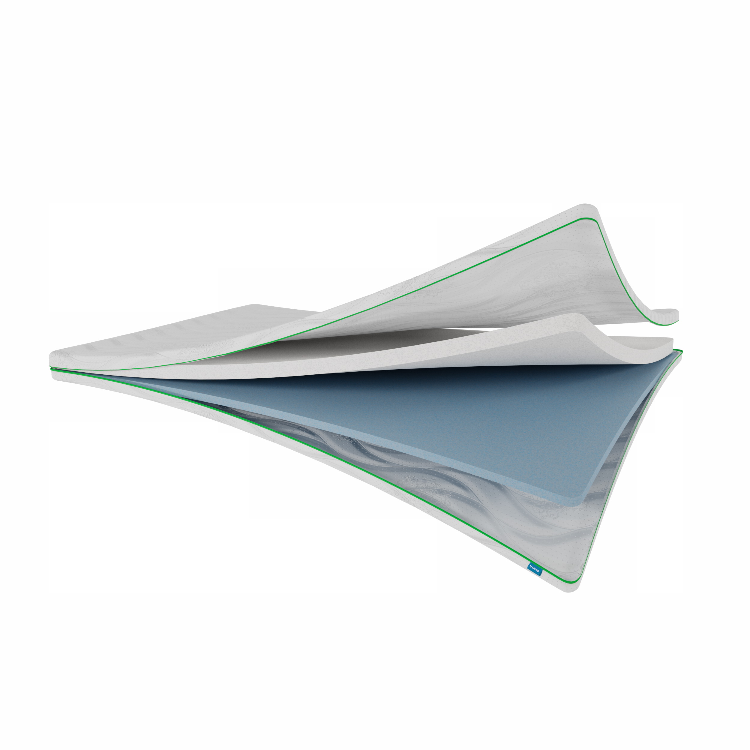 

Тонкий матрас топпер-футон SleepRoll Green Usleep 140х200