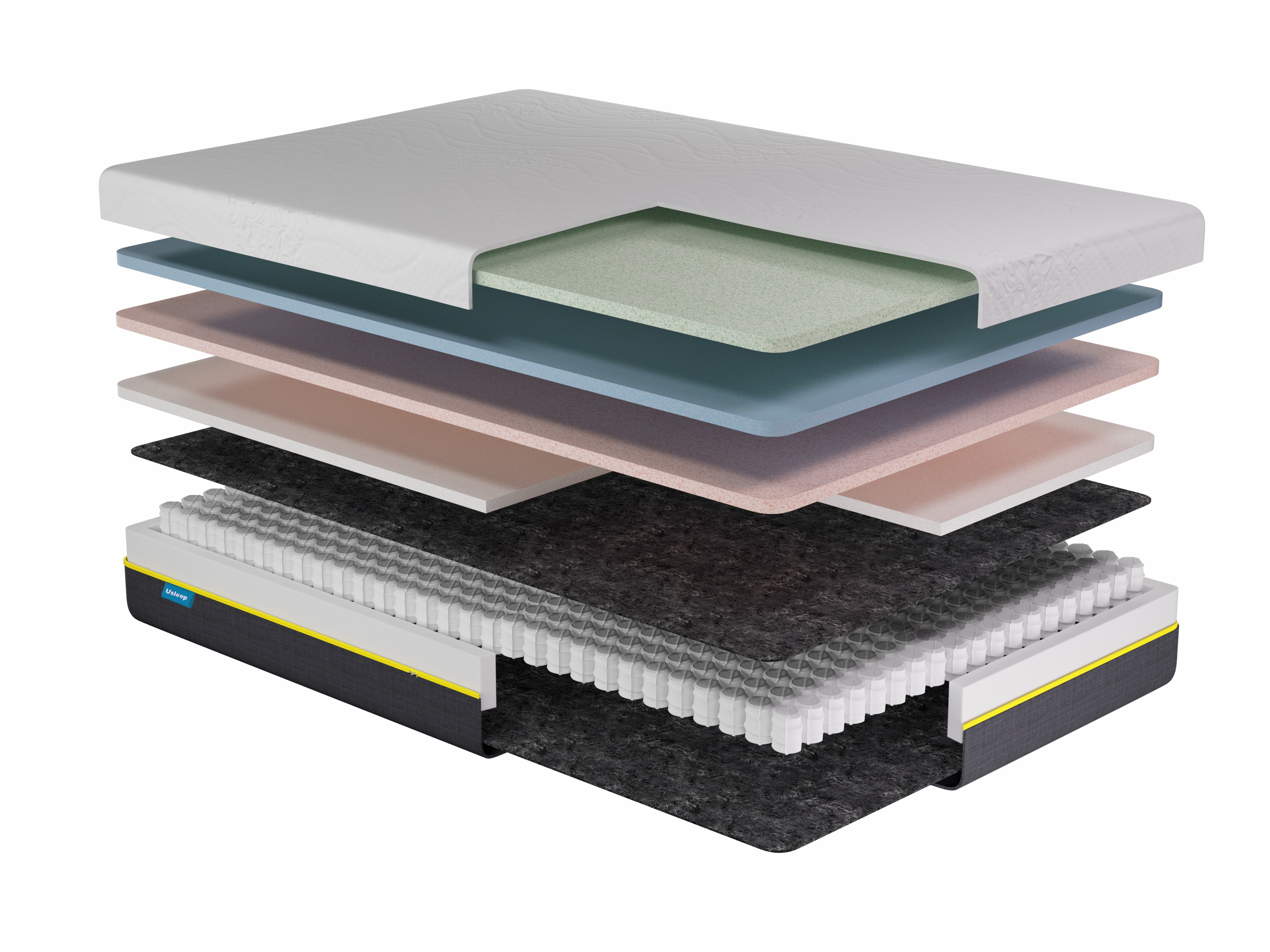 

Пружинный ортопедический матрас Limone Usleep 160х200