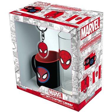 

Подарочный набор ABYstyle MARVEL Spider-man (стакан, брелок, мини чашка)