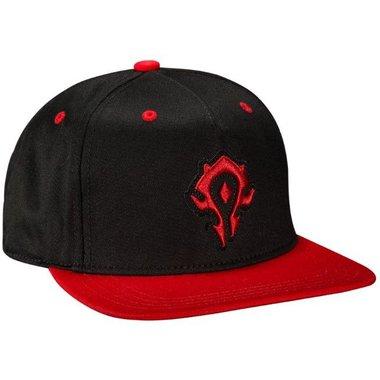 

Кепка WORLD OF WARCRAFT Legendary Horde Snap Back (Варкрафт Орда) Чорний/Червоний