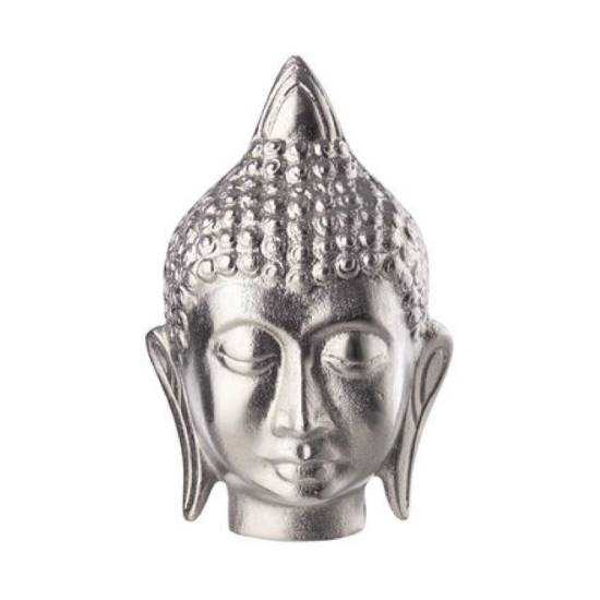 

Фигурка декоративная BUDDHA Серебряный 11х10х18см 10219891