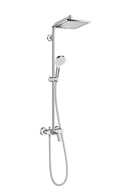 

Душевая система Hansgrohe Crometta E 240 1jet Showerpipe 27284000