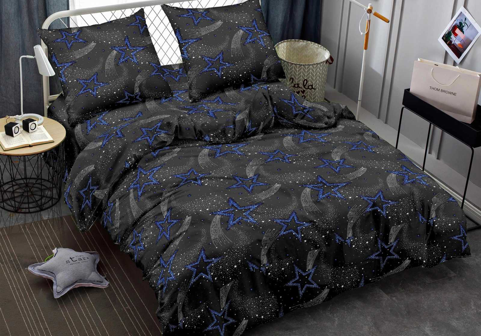 

Комплект постельного белья Modern Микросатин 15-0586 Galaxy 160х220
